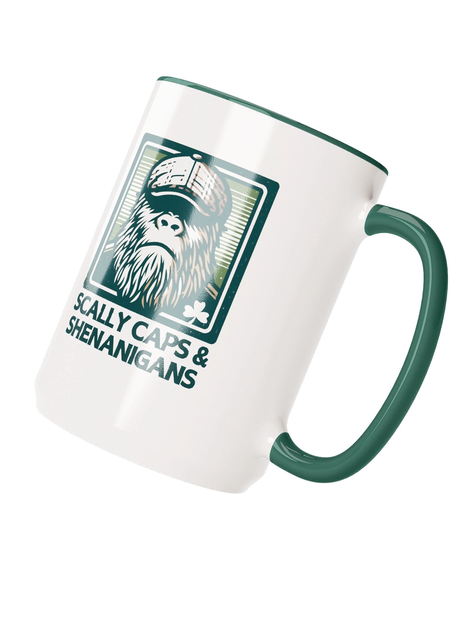 Scally Caps & Shenanigans Mug – Luck of the Sasquatch Remix product image (3)