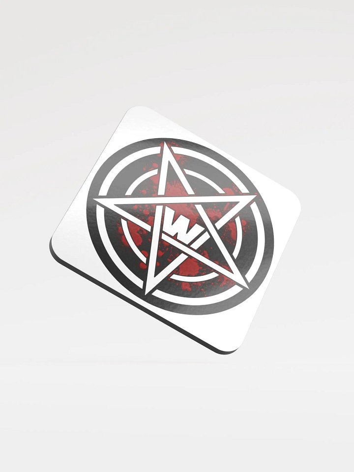 Wally Pentagram Logo Coaster product image (1)