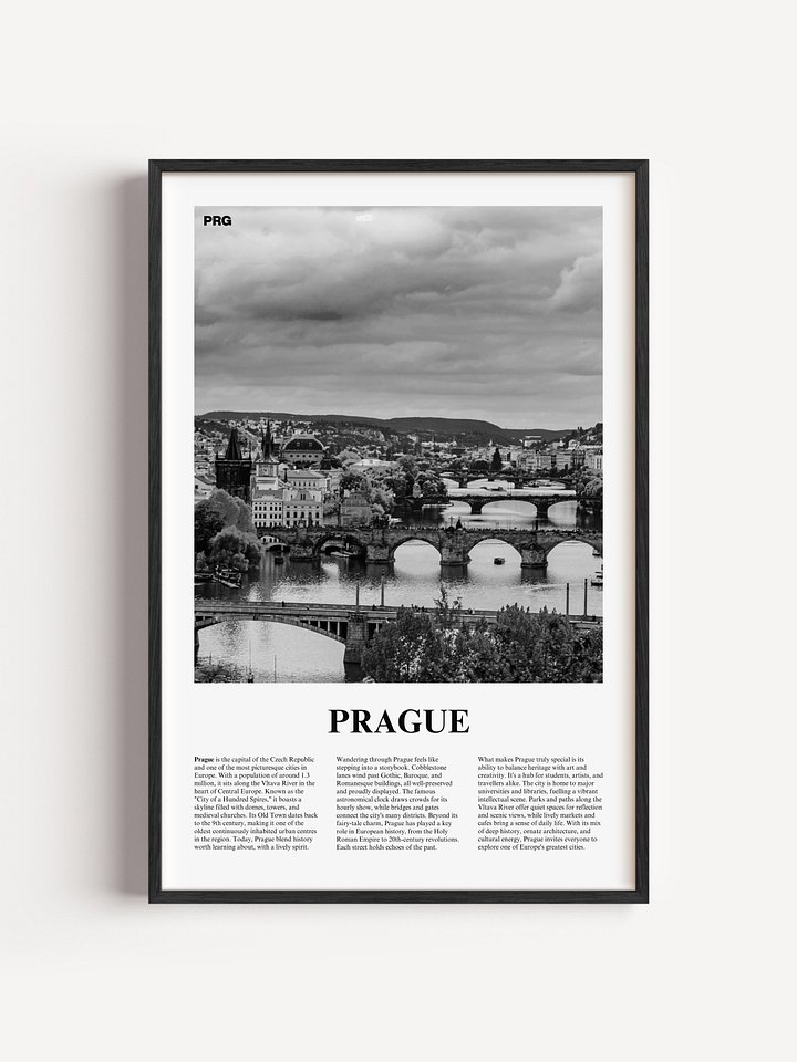 Prague 04 Newspaper Poster product image (1)