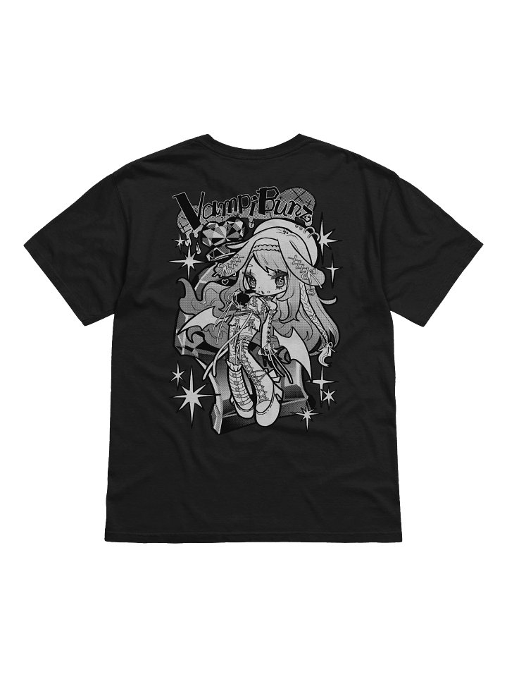 VampiBunz T-shirt (Black & White) product image (2)