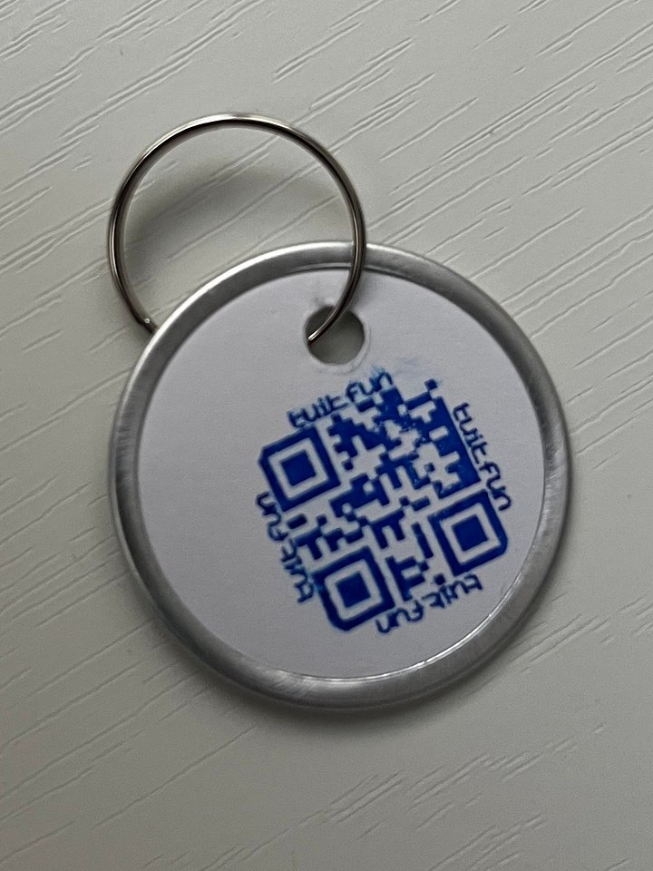 “Someday Is Today” Hand‑Stamped Round Tuit Keychain – Limited Handmade Collectible product image (2)