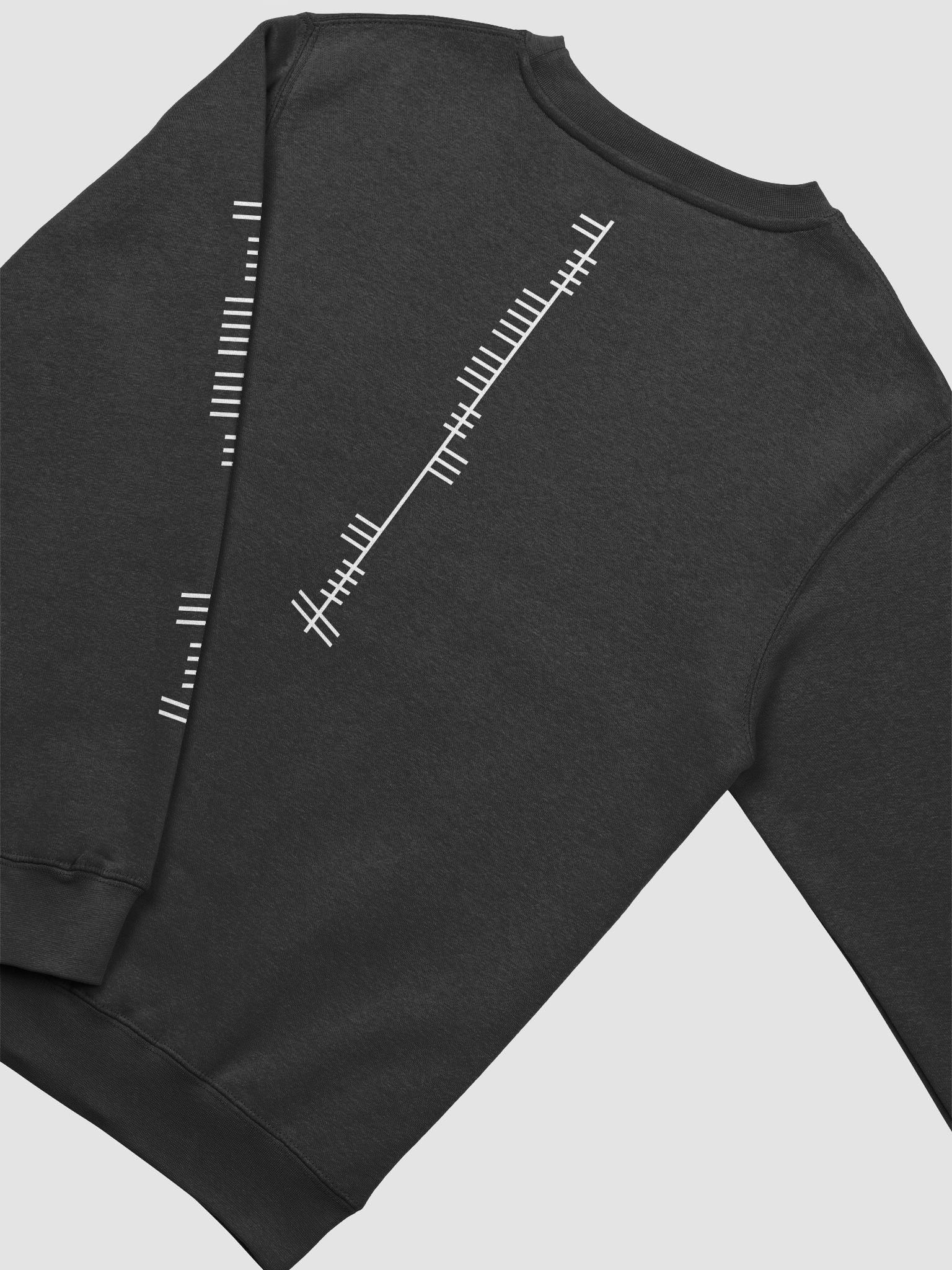 CUSTOM Ogham Writing Crewneck Sweatshirt product image (4)