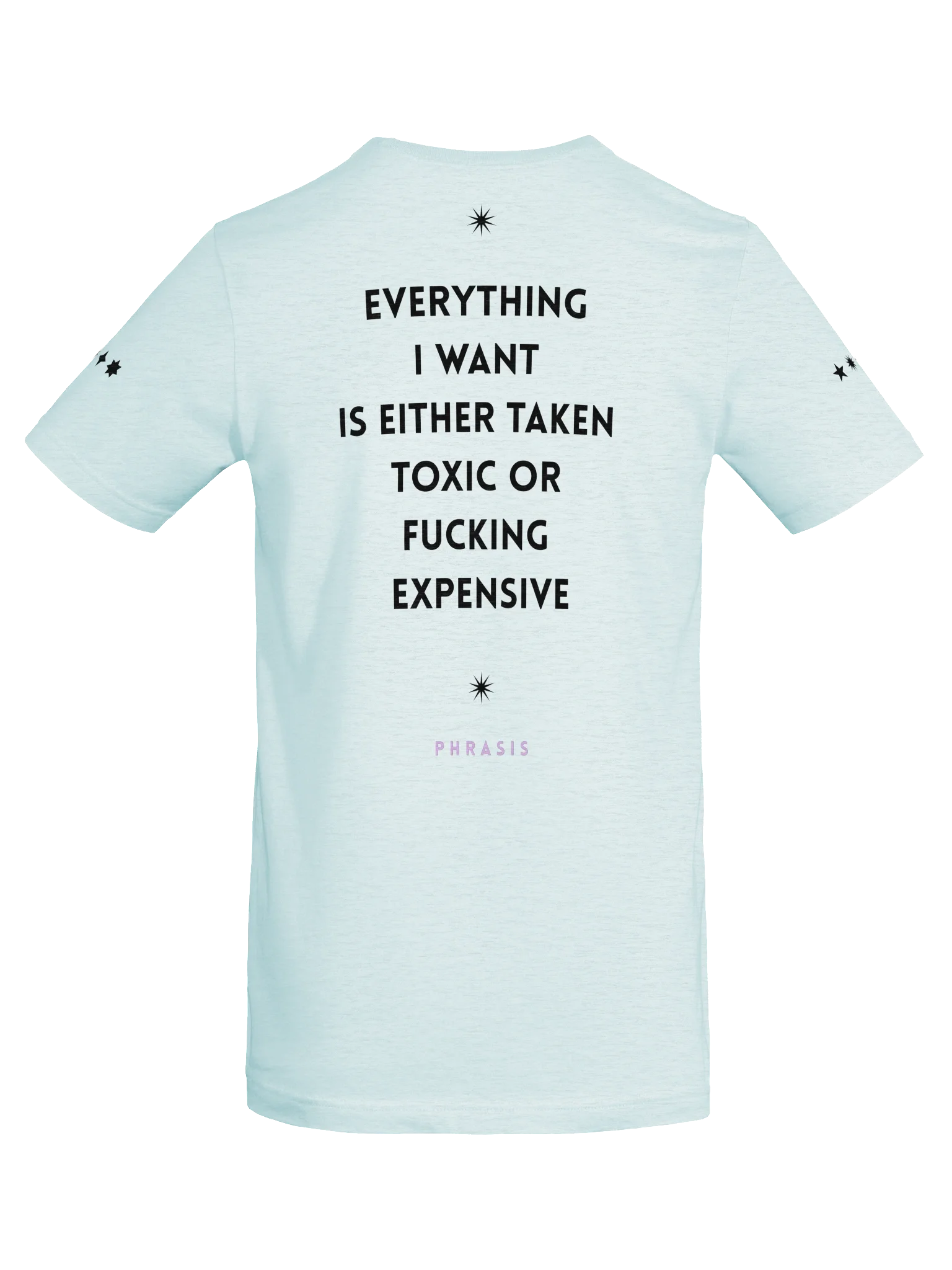 Everything I Want Tee - Ice Blue — Heather Ice Blue, photo 9