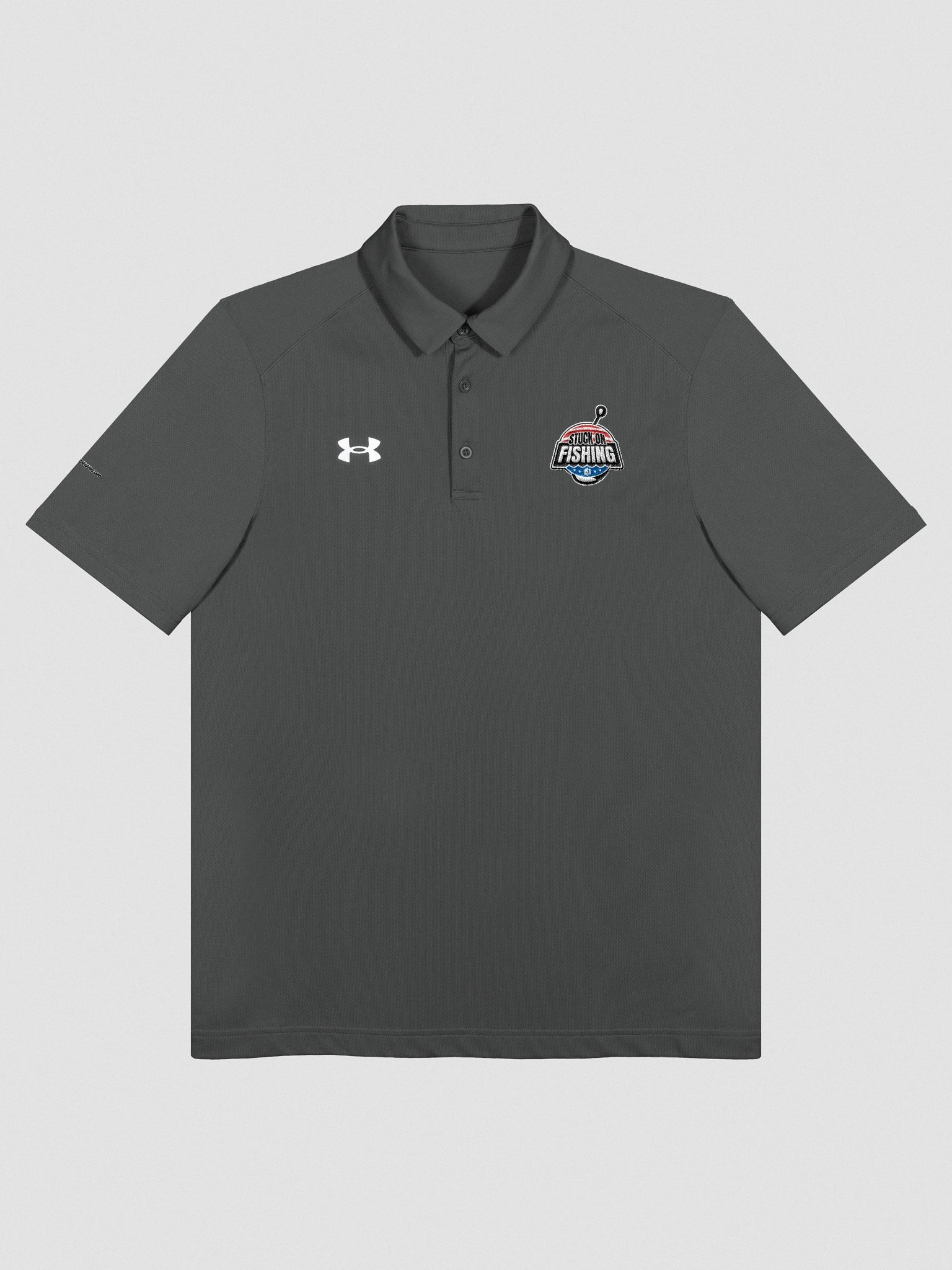 Stuck On Fishing Men's Premium Polo: The Ultimate Comfort & Style product image (23)