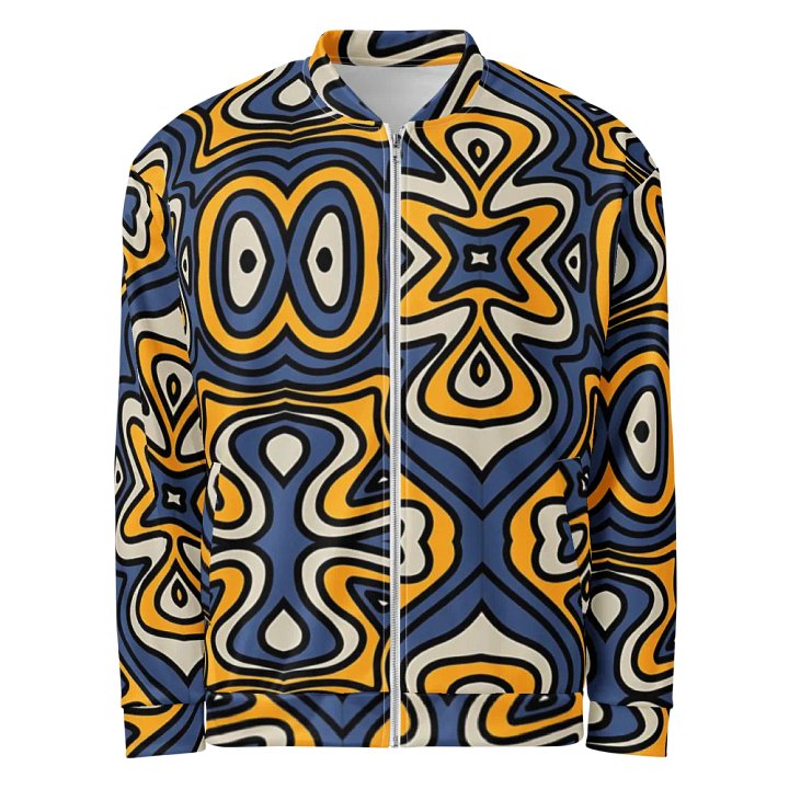 Psychedelic Swirls Bomber Jacket product image (1)