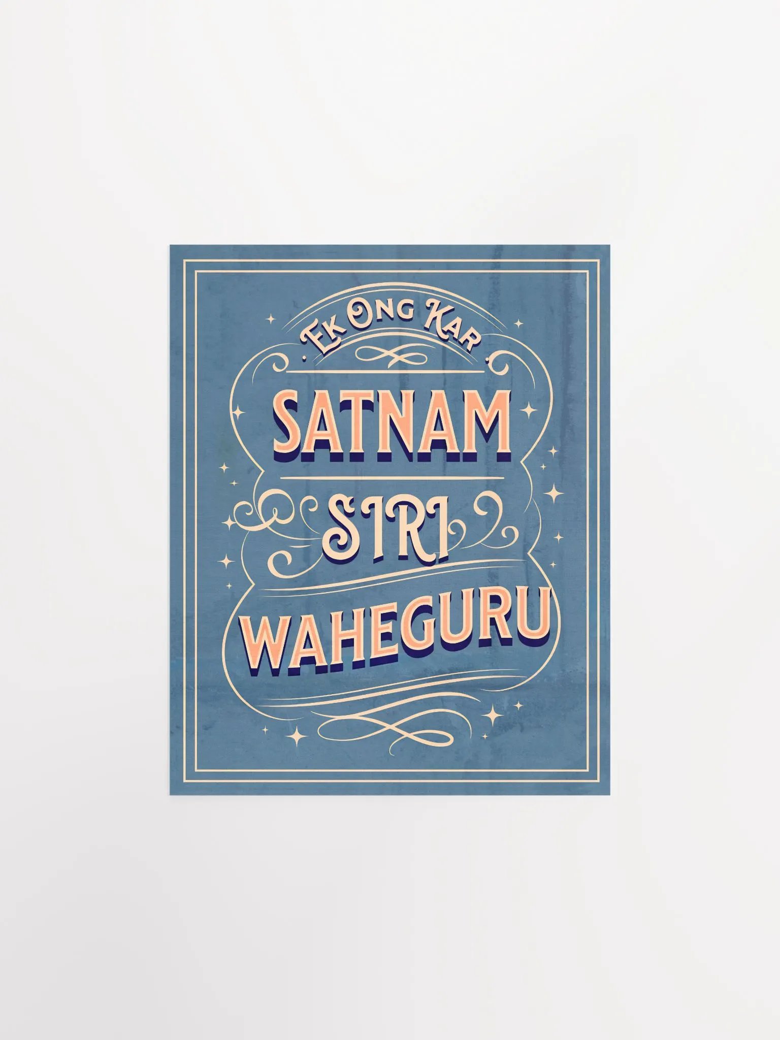 Ek Ong Kar Poster Blue product image (2)
