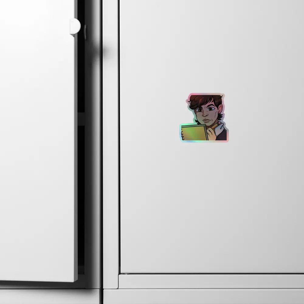 Notes Holographic Sticker product image (6)