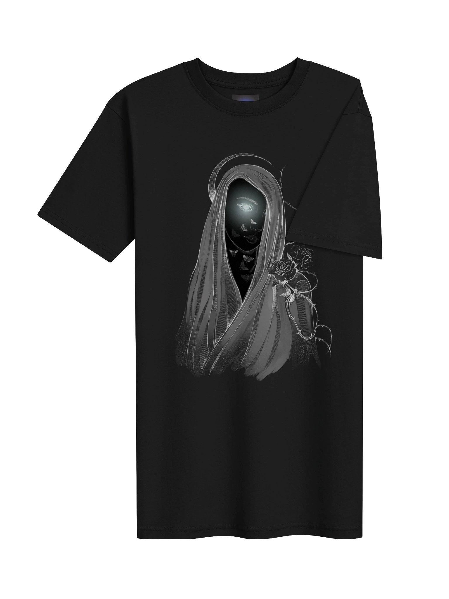 The Hollow Gaze // Veiled Thorn Heavyweight Tee product image (6)