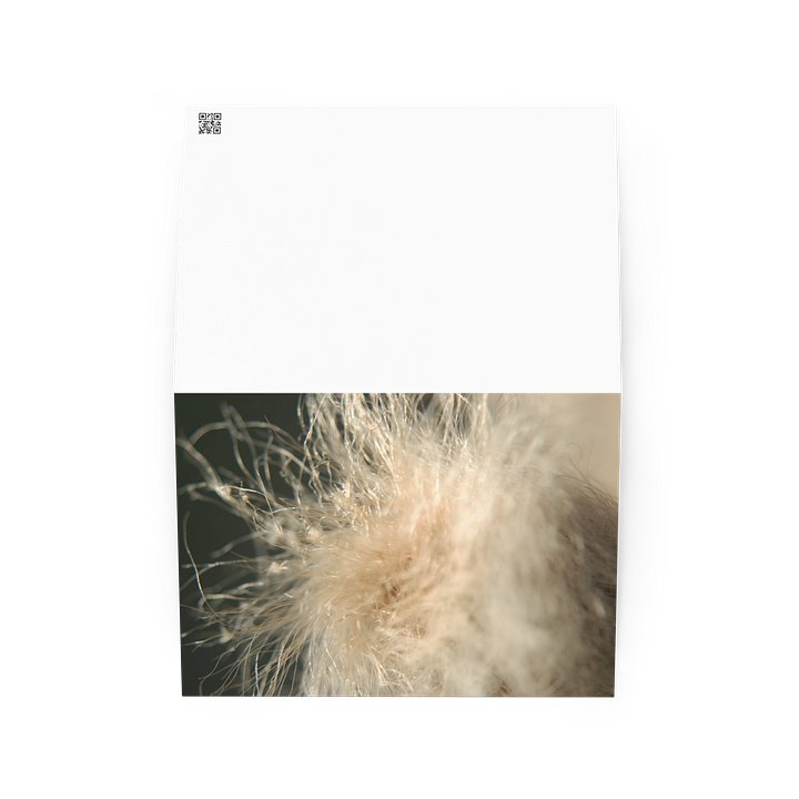 fluff — from "holding" | greeting card | eza | casa de karma product image (2)
