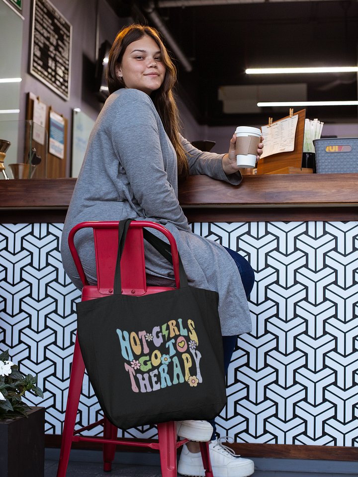 Hot Girls Go To Therapy Tote product image (1)