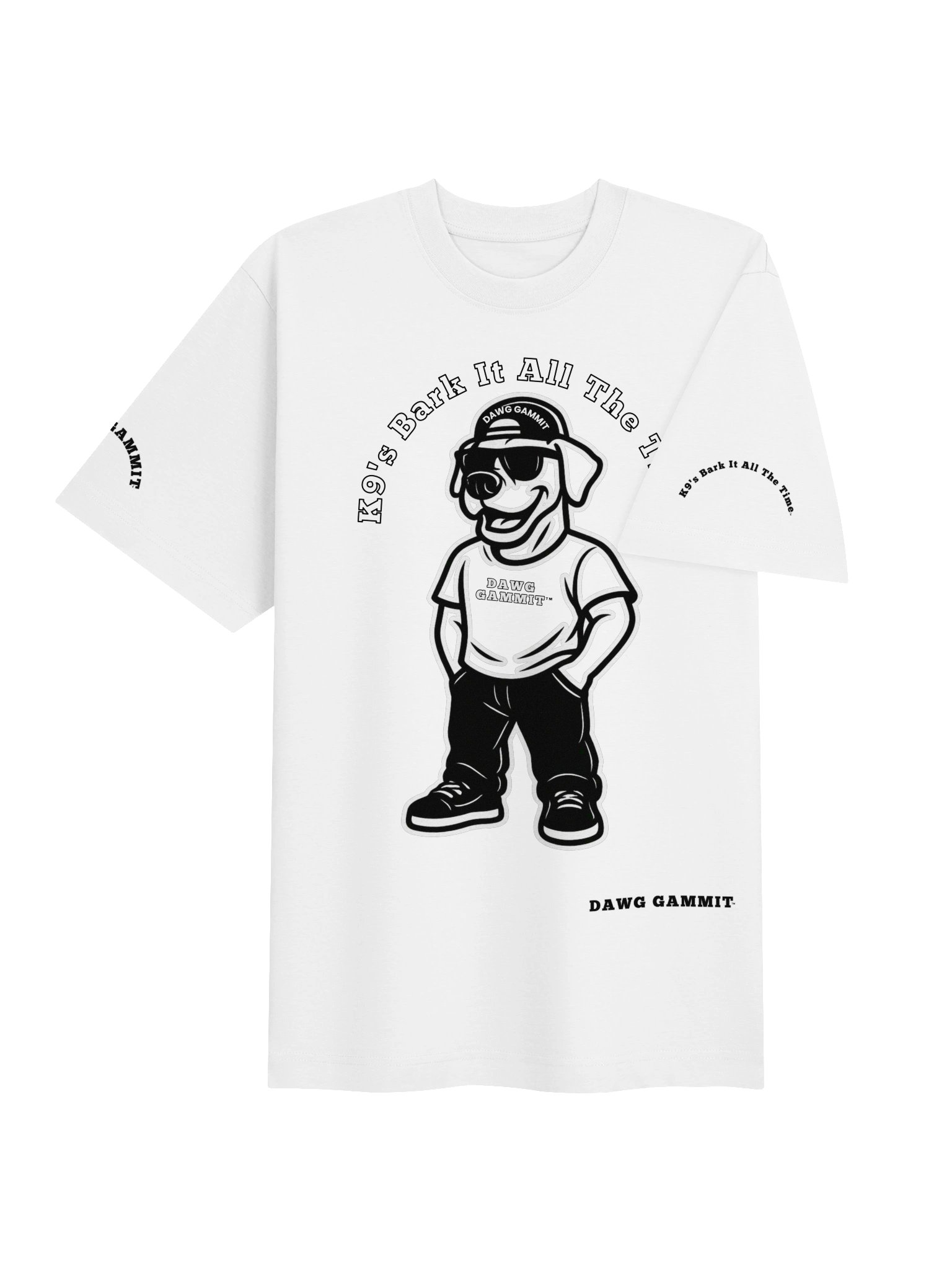 DAWG GAMMIT Great Dane Heavy T-shirt product image (4)