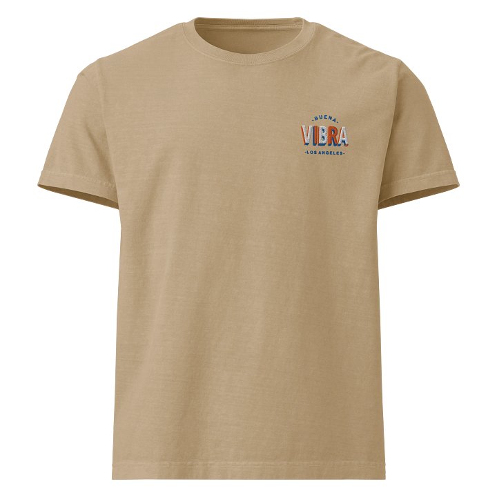 Buena" Vibra" Los Angeles – Embroidered Oversized Tee product image (1)