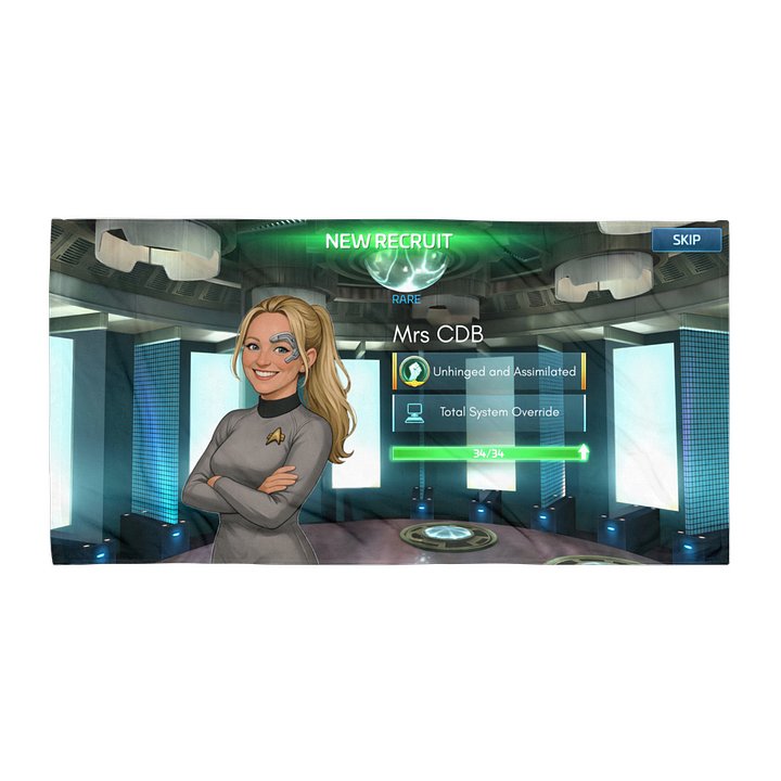 New recruit Mrs CDB - Beach Towel product image (1)