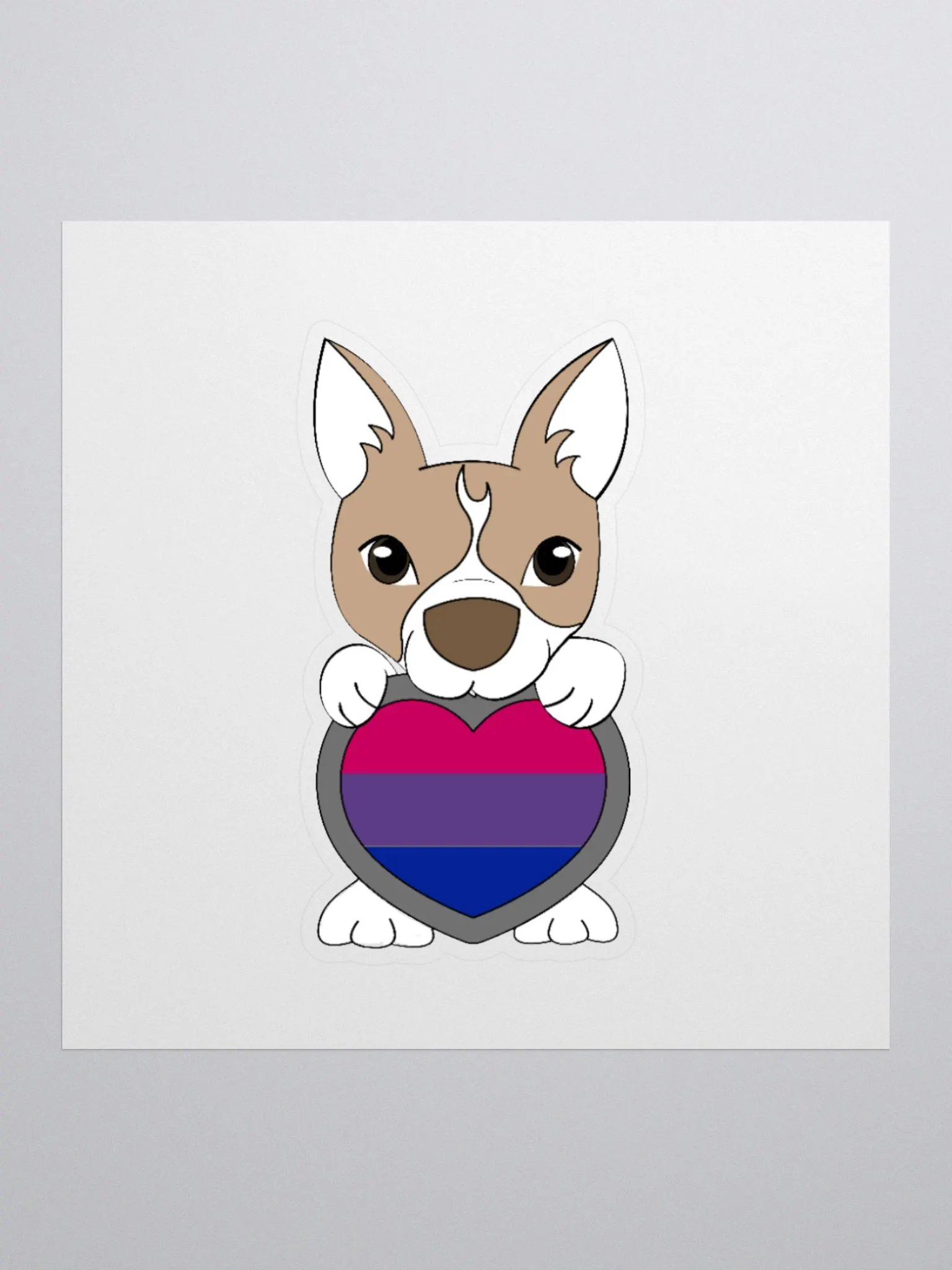 Pride Pup Leia: Bi Pride product image (2)