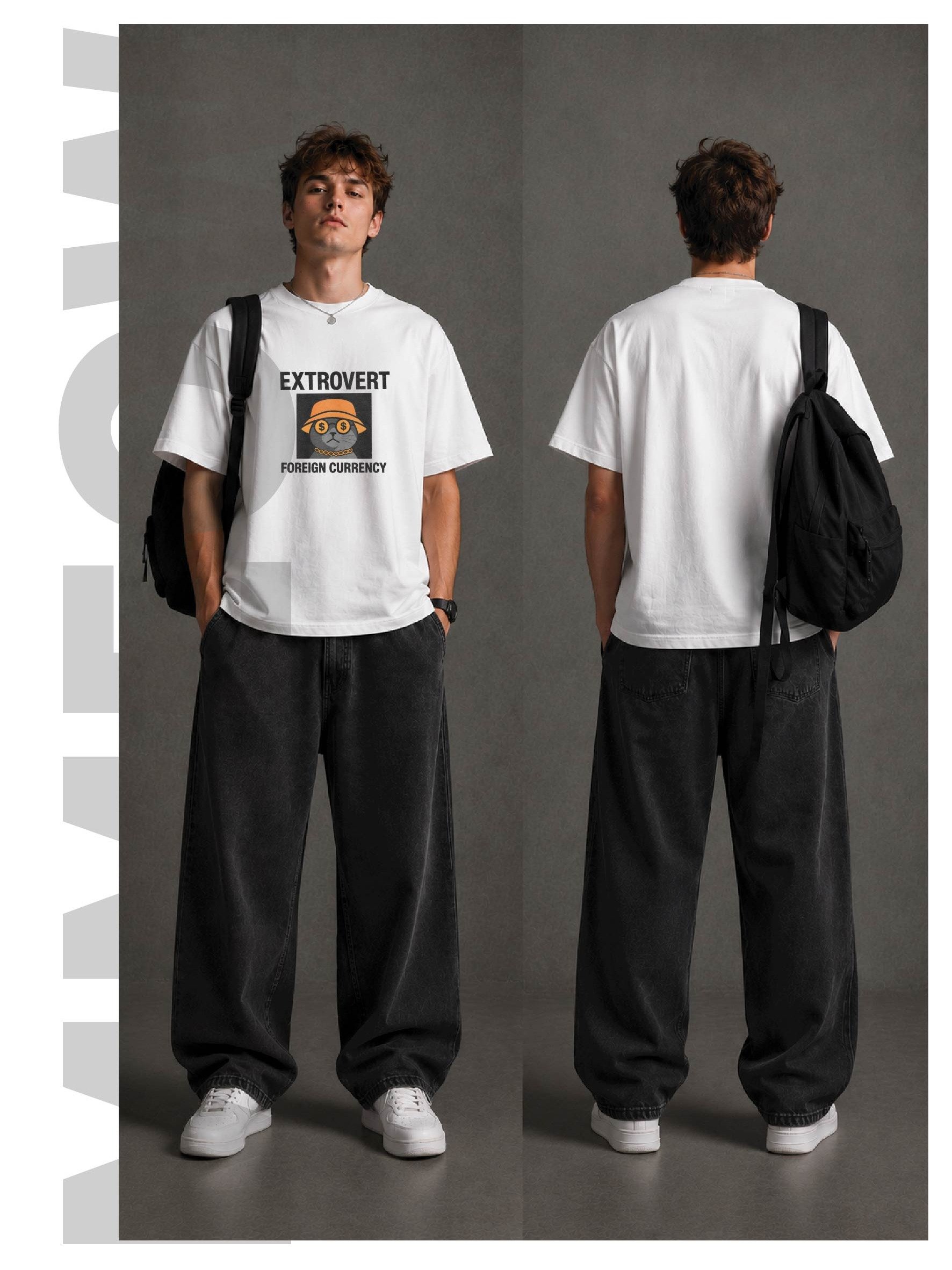 Extrovert BOXY T - SHIRT PRINTED product image (6)