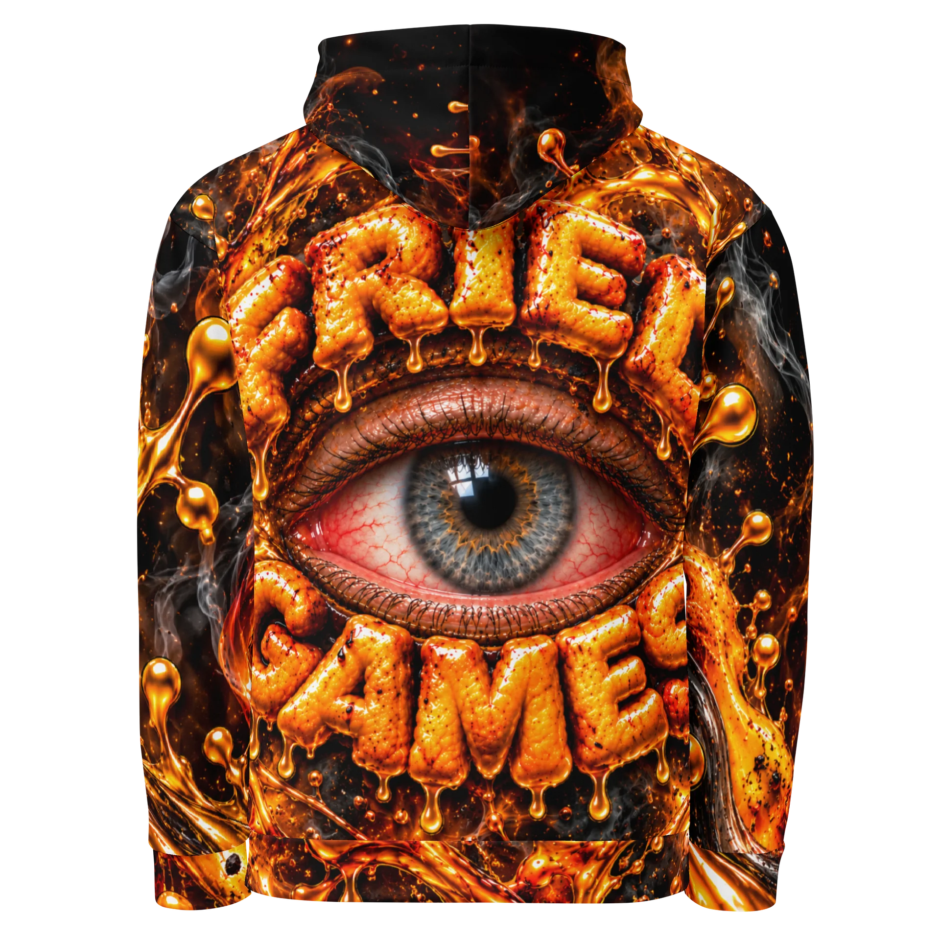 Fried Games - All Over Hoodie product image (3)