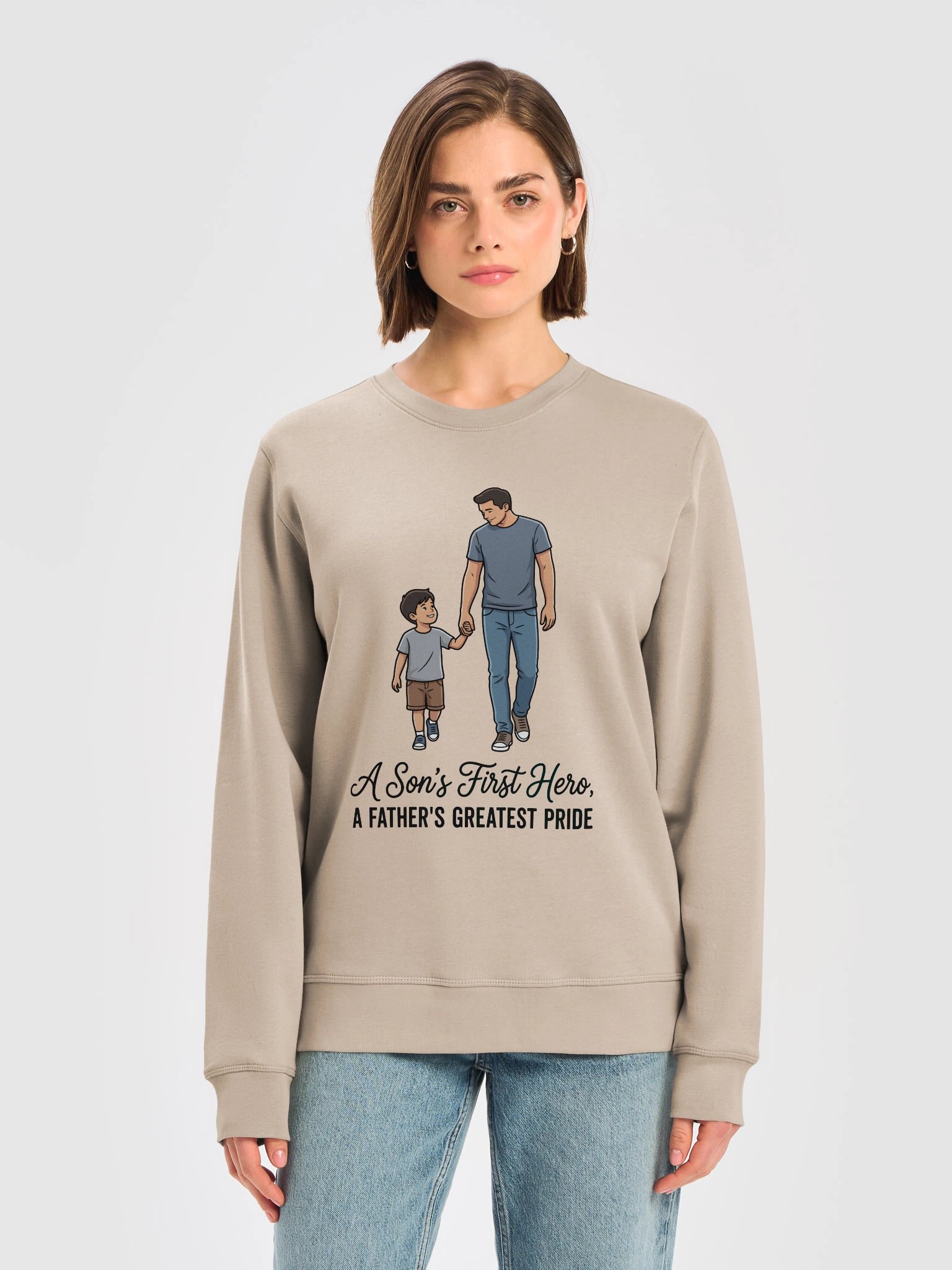 A Son’s First Hero Father Sweatshirt product image (14)