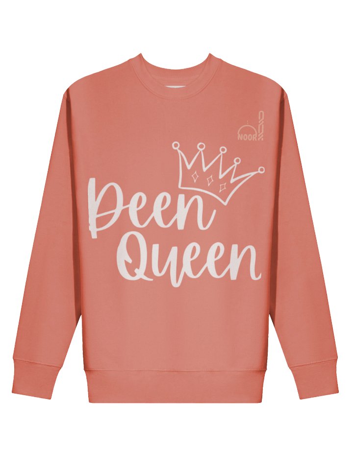 Noor 'Deen Queen' Ladies Premium Cotton Crew Sweatshirt product image (2)