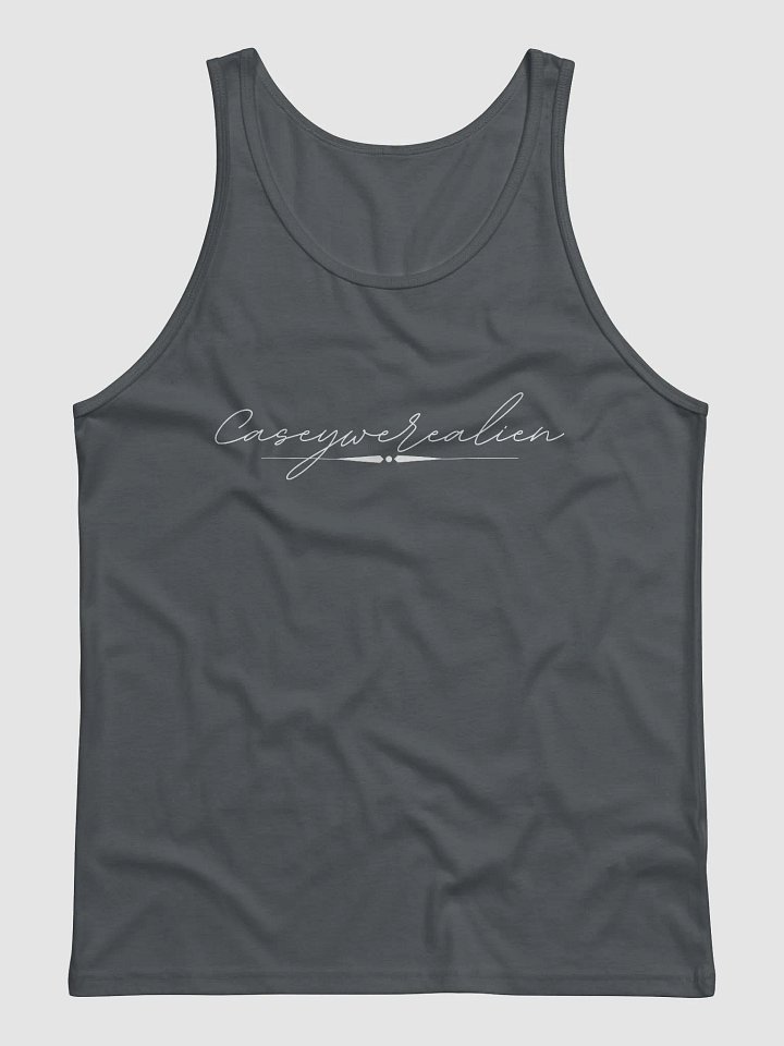 White Logo Tank product image (3)