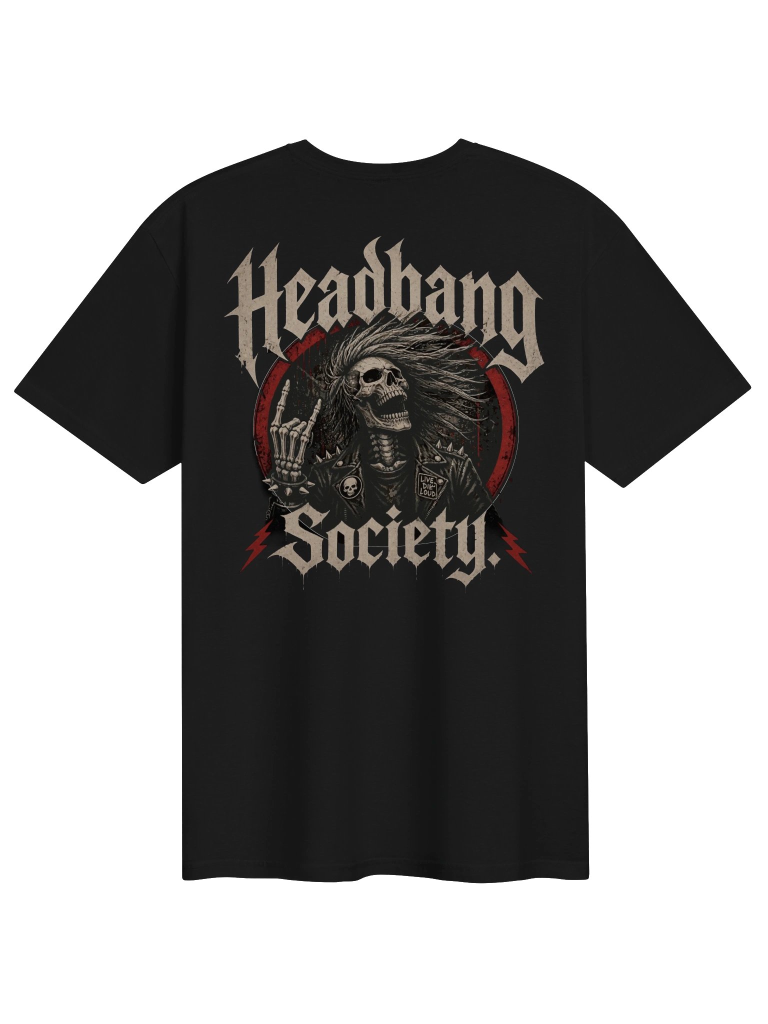 HEAVYMETAL "Headbang Society" T-Shirt product image (2)