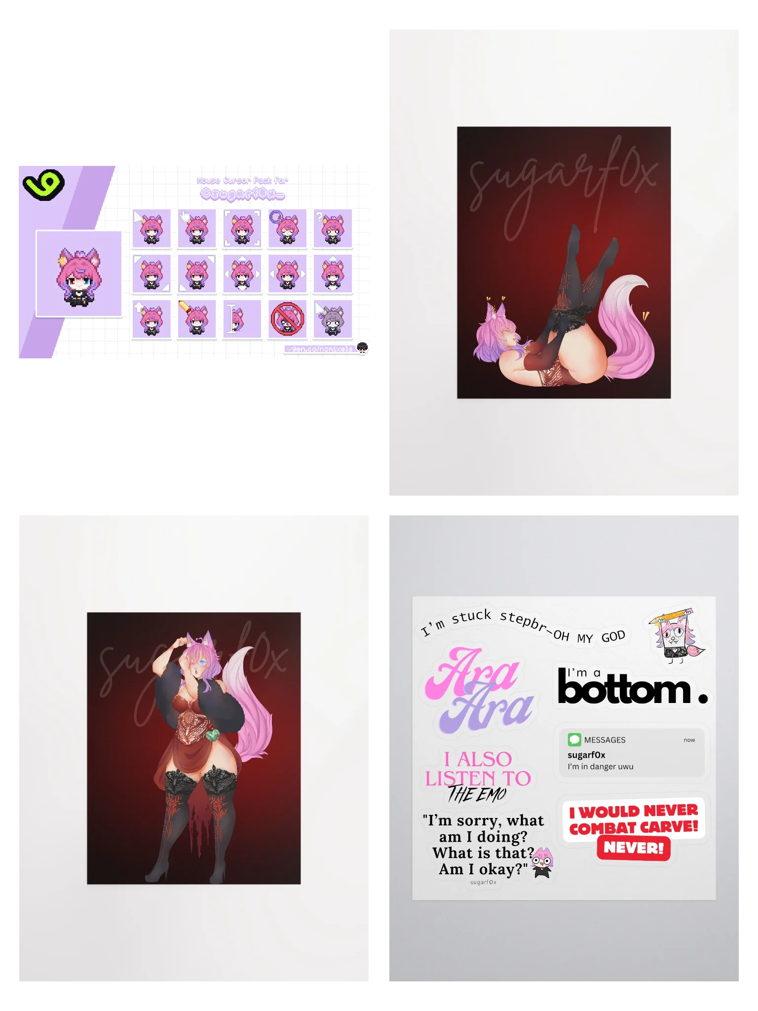 sugarf0x physical and digital love product image (1)