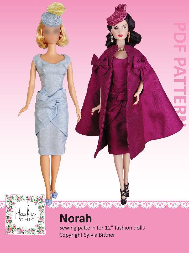 Norah sewing pattern for 12