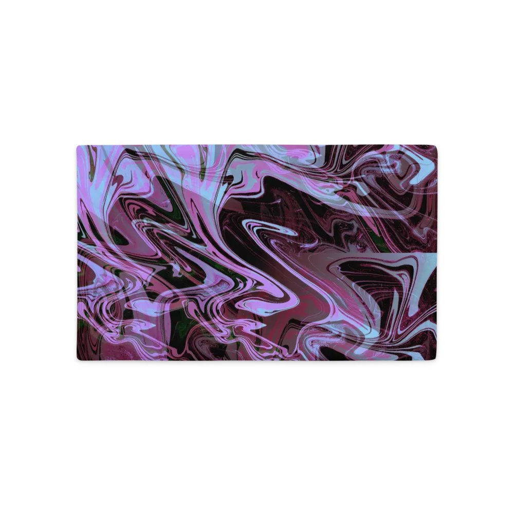 Pink, Black and Blue Swarm Pattern Pillow Case product image (2)