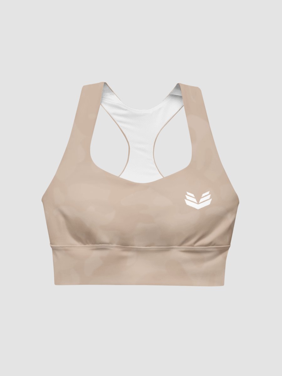 Longline Sports Bra - Desert Camo product image (5)