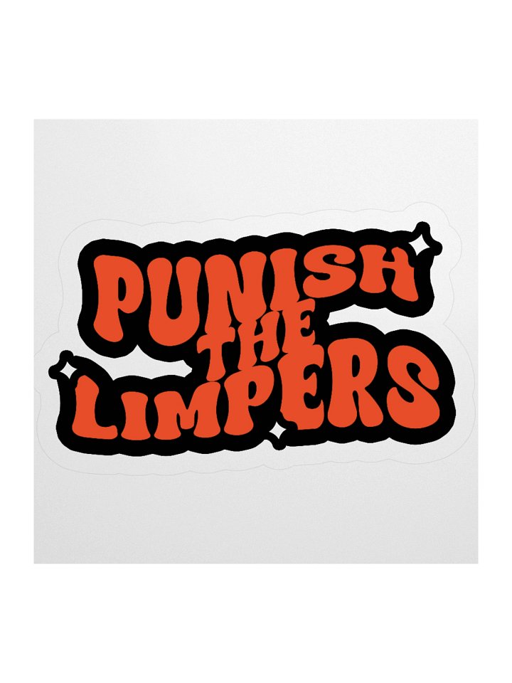 'Punish the Limpers' Sticker product image (1)