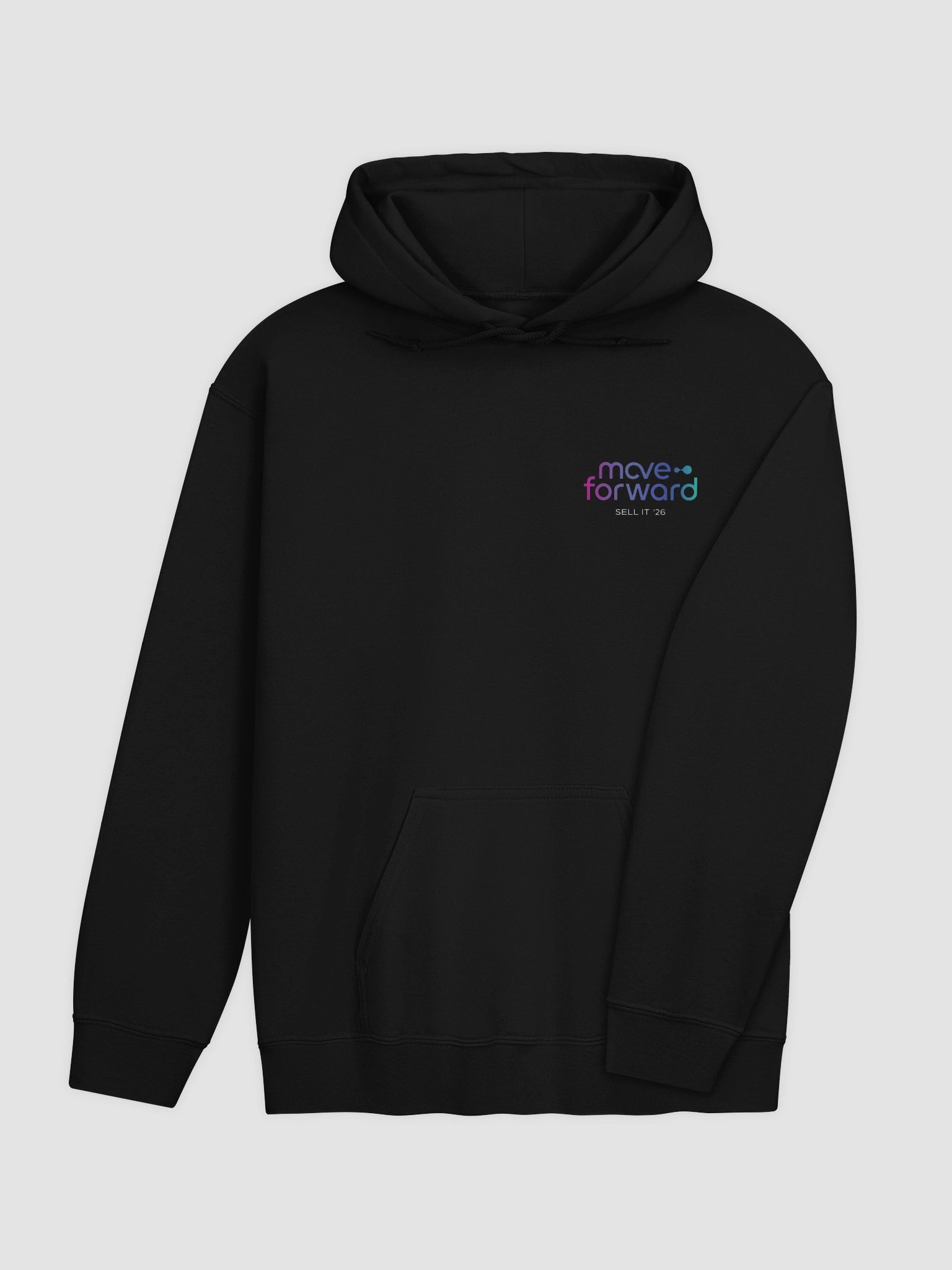 Move Forward Black Hoodie product image (4)