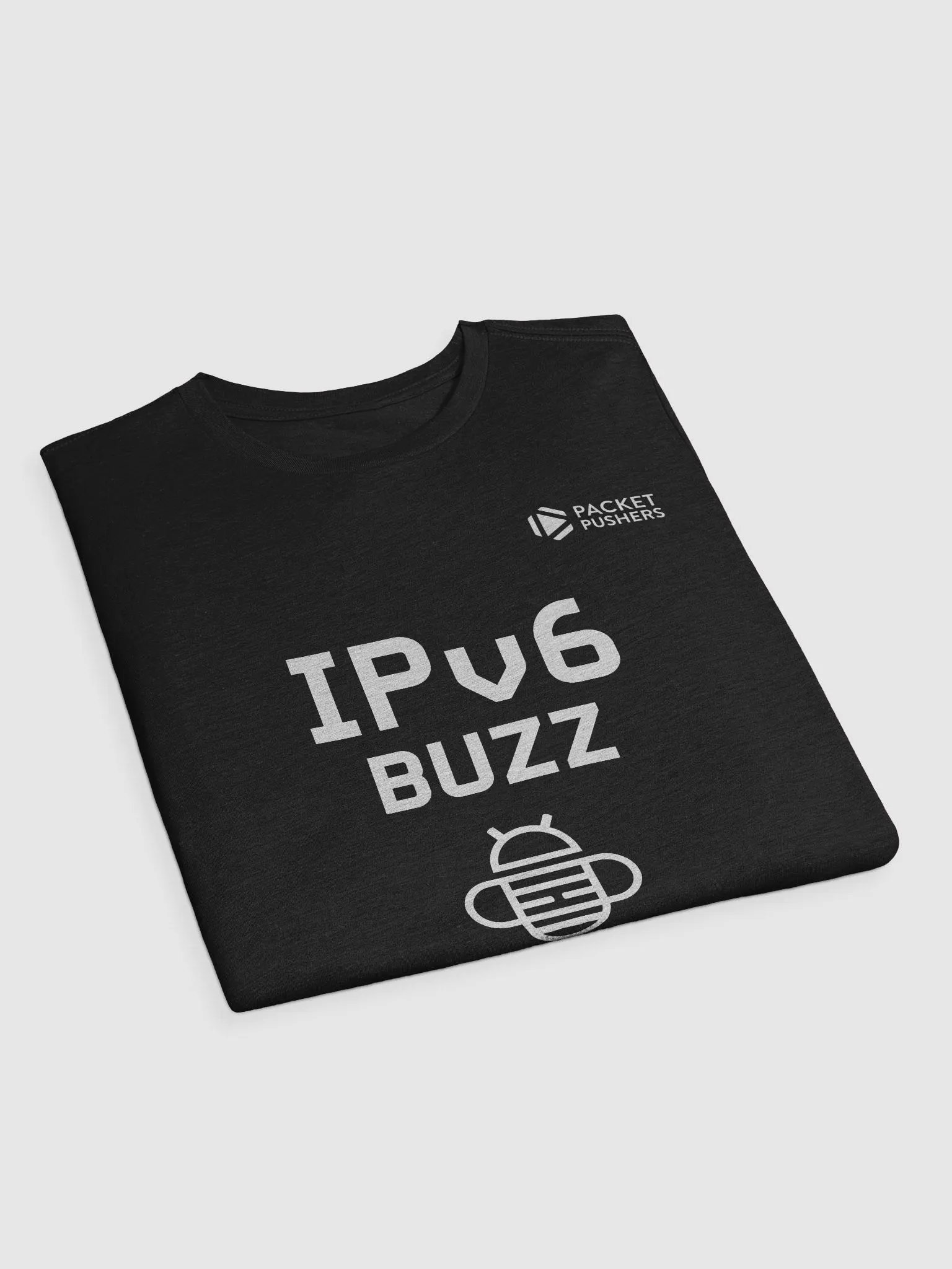 IPv6 Buzz Next Level Tee - White Logo product image (13)