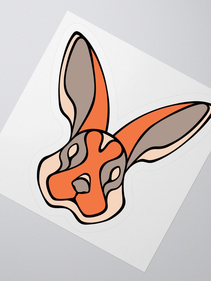 Adorable Bunny - Small/Medium Kiss Cut Sticker product image (2)