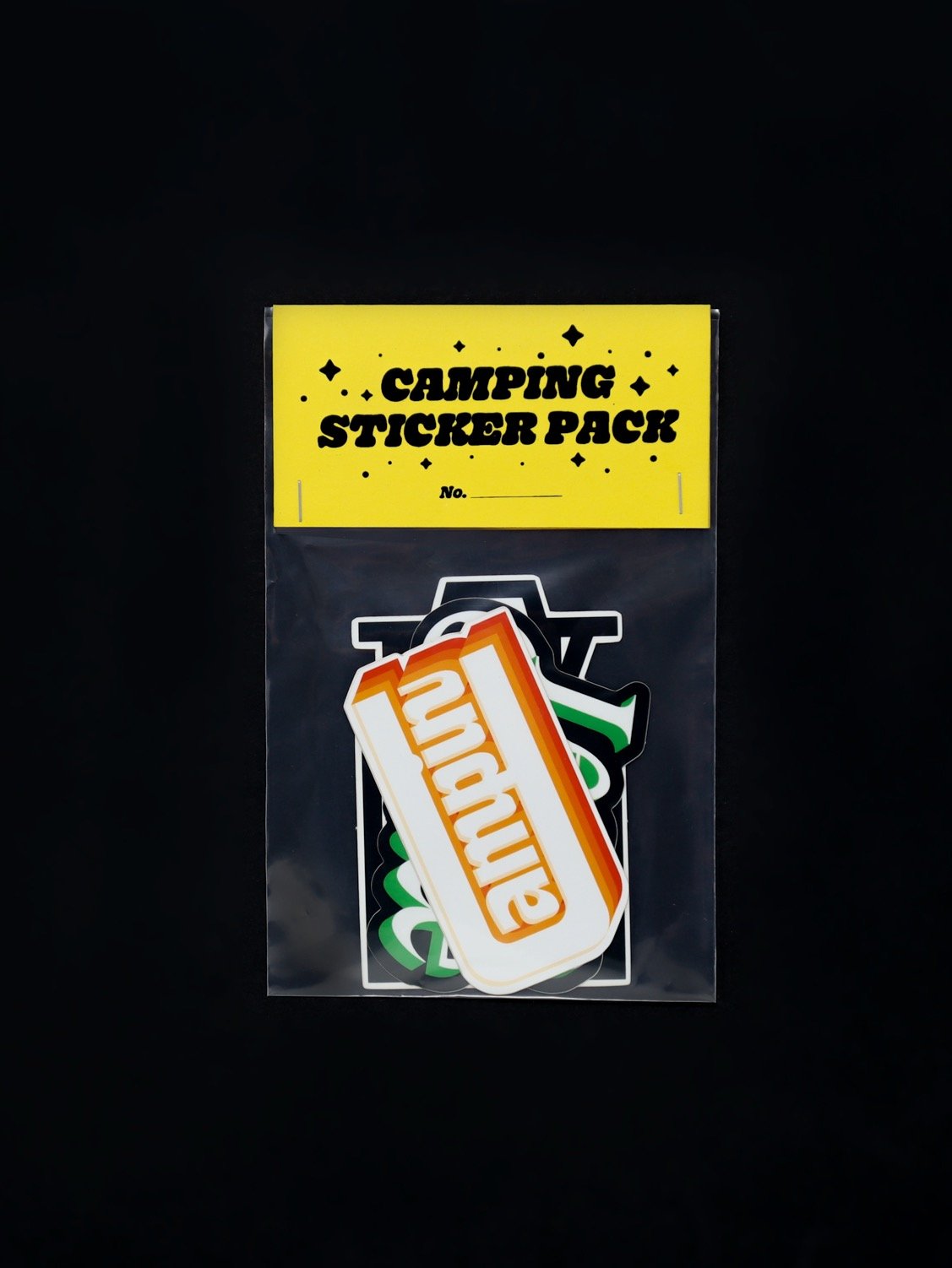 Campin' Sticker Pack #1 // Sticker product image (1)