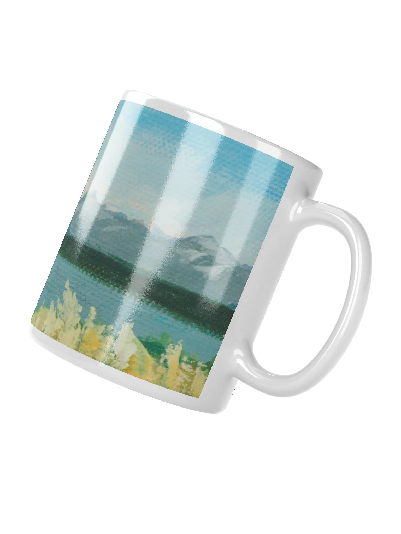 Serene Lakeview Mountain Mug product image (6)