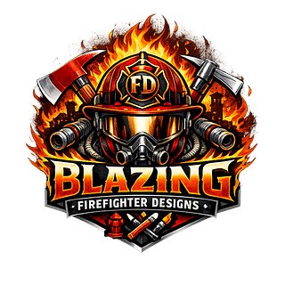 Blazing Firefighter Designs