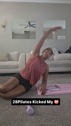 She really tried it with that second move 😭

#pilates #28pilates #pilatesboard #workout