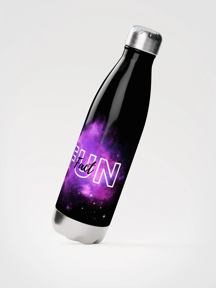Fun Fact Stainless Steel Water Bottle product image (2)