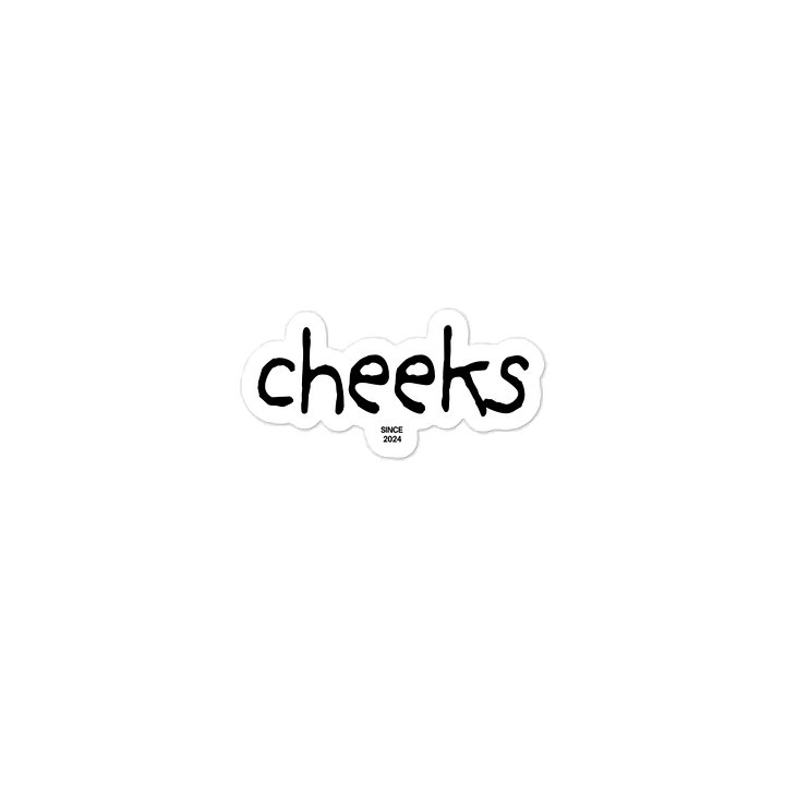 cheeks sticker product image (2)
