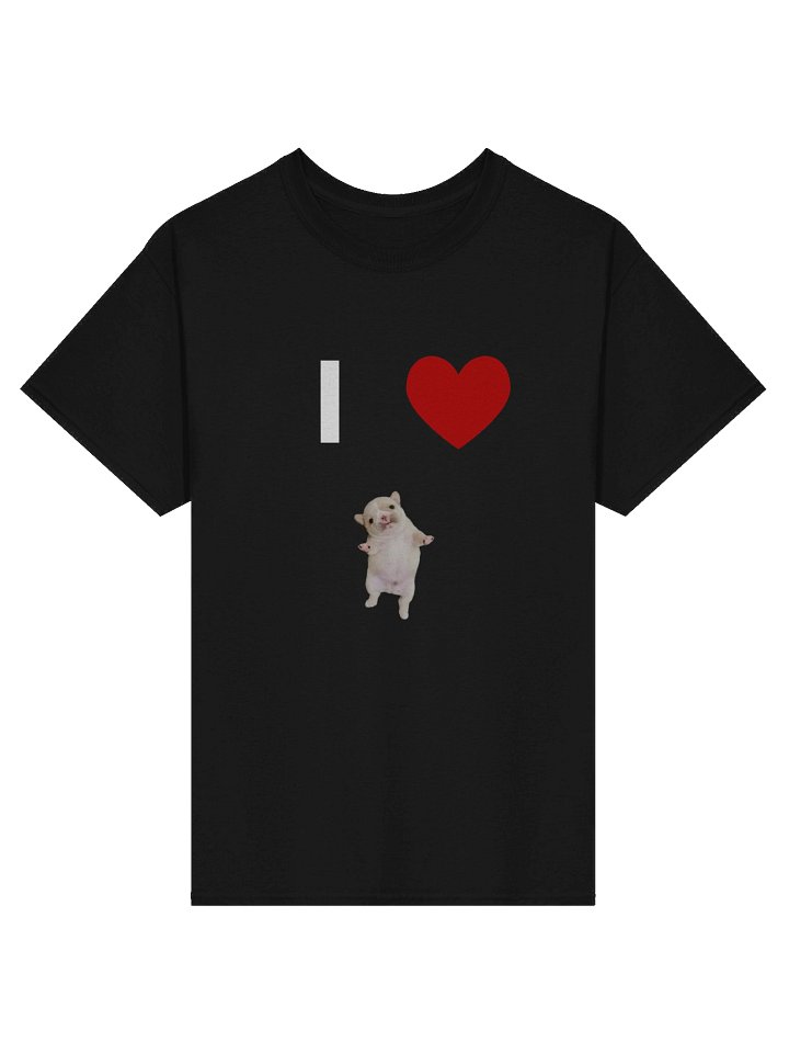 I HEART PIBBLE (tee shirt) - dark colors product image (1)