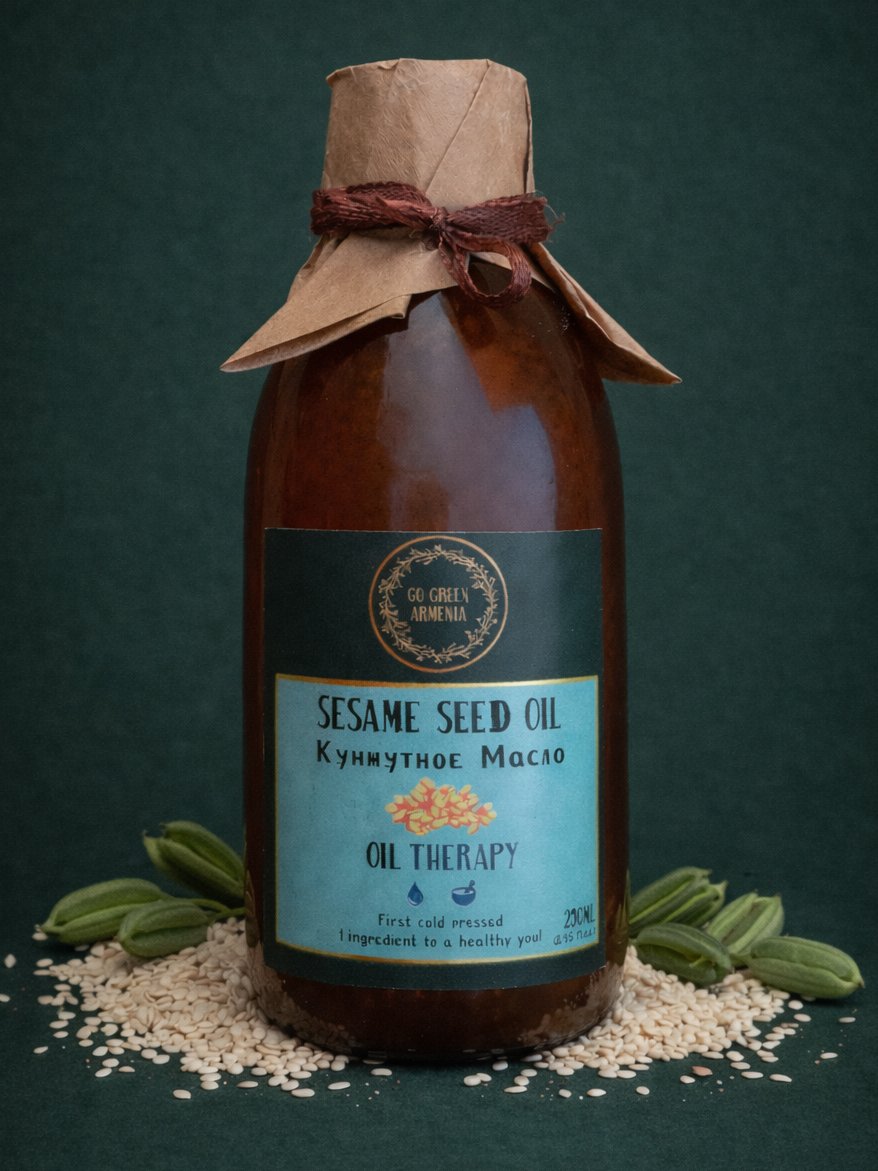 Sesame Seed Oil First Cold Pressed product image (1)