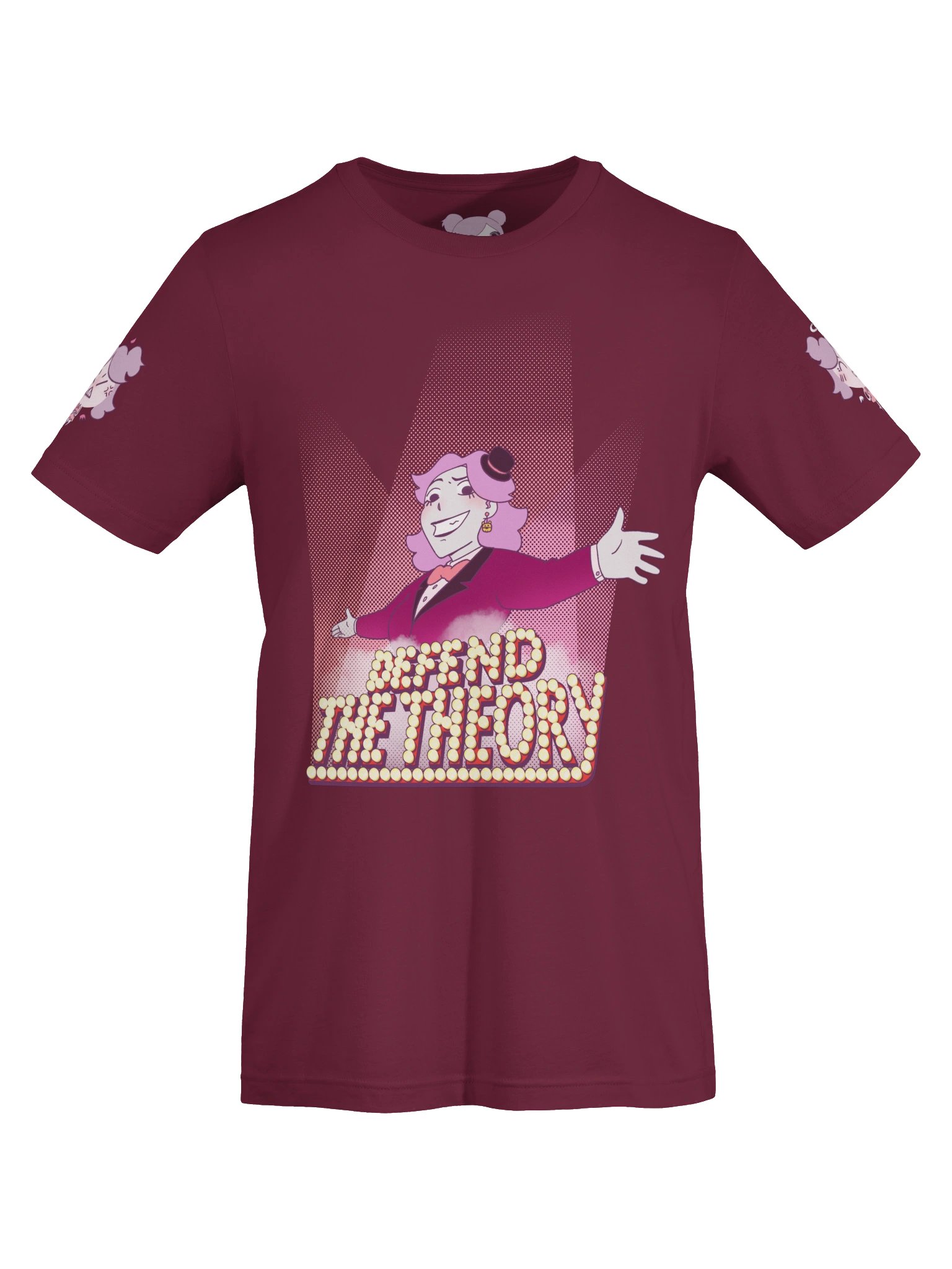 Defend The Theory Shirt - Pink Deluxe product image (11)