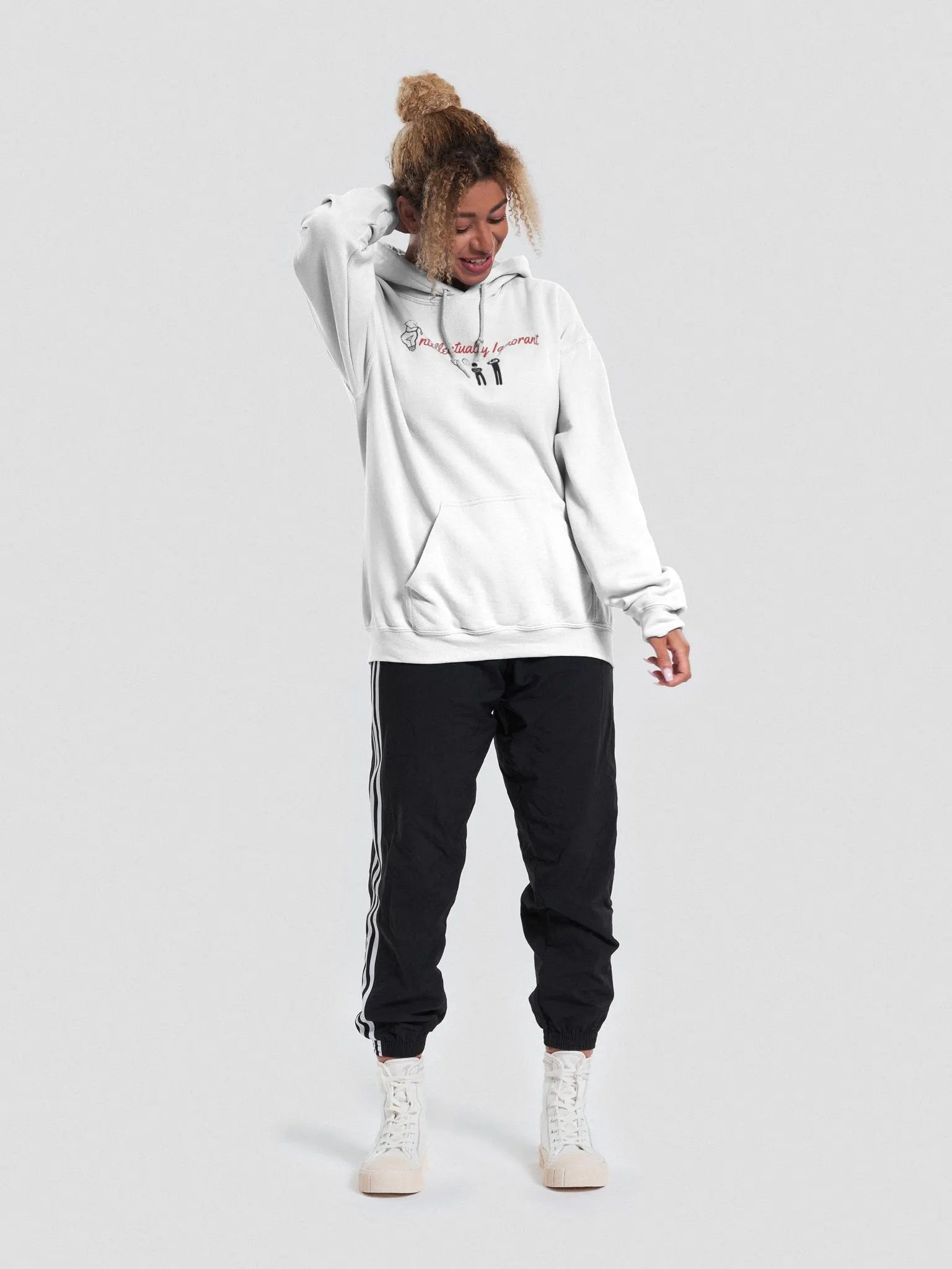 Intellectually Ignorant Gildan Classic Hoodie ( original Logo) product image (28)