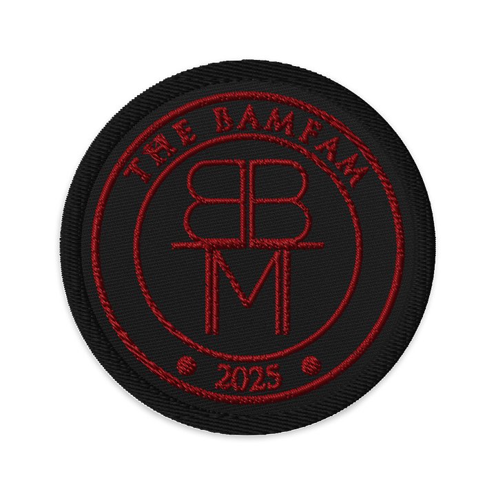 "BAMFAM" Embroidered Patch product image (1)