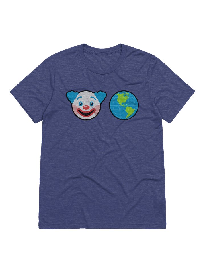 CLOWN WORLD! (triblend shirt) product image (1)