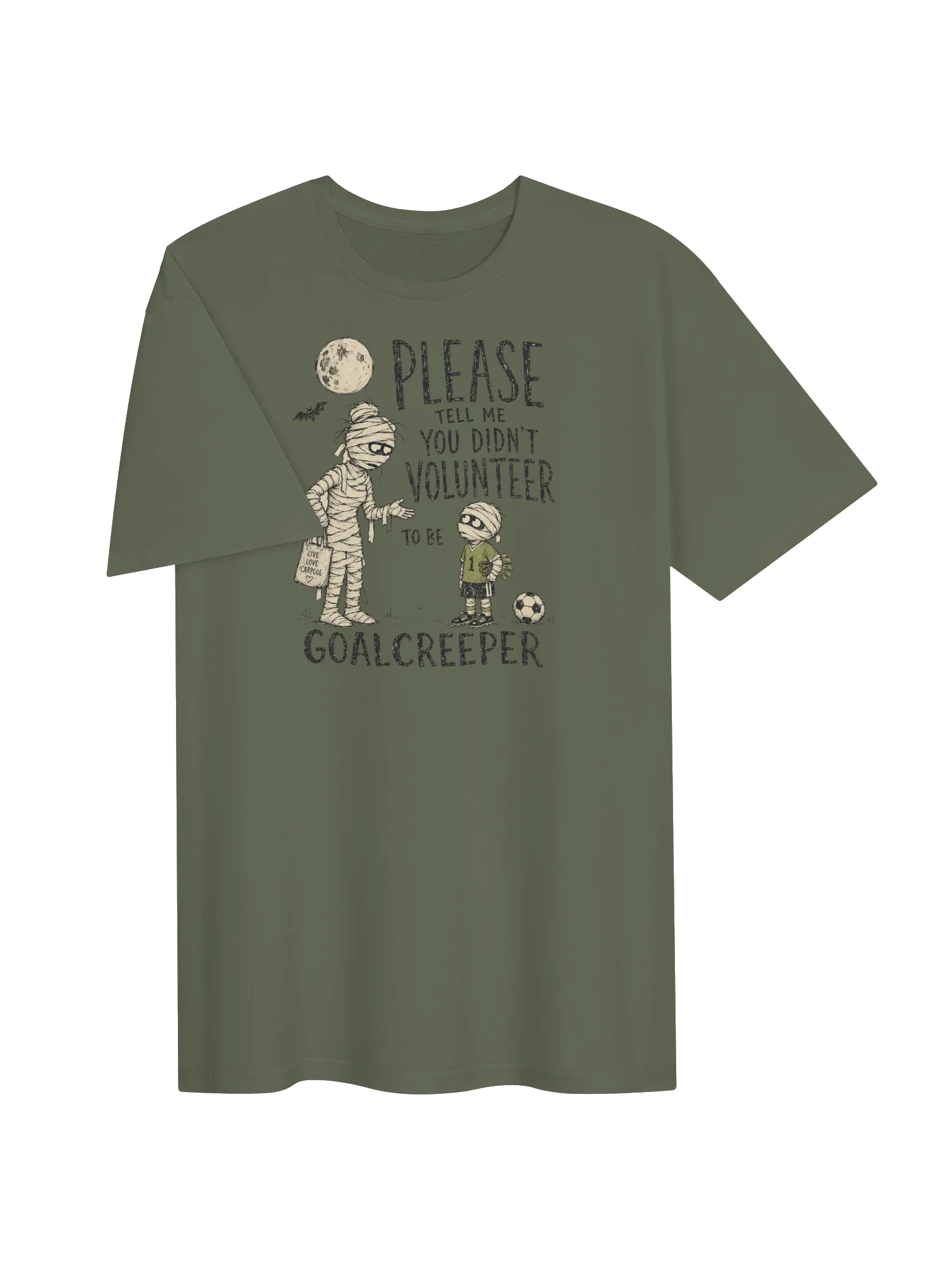 Goalcreeper Halloween Soccer Tee product image (3)