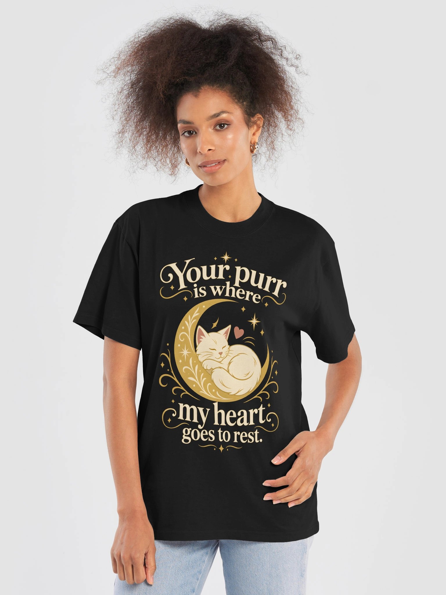 Your Purr Is Where My Heart Goes To Rest [T-Shirt] product image (13)