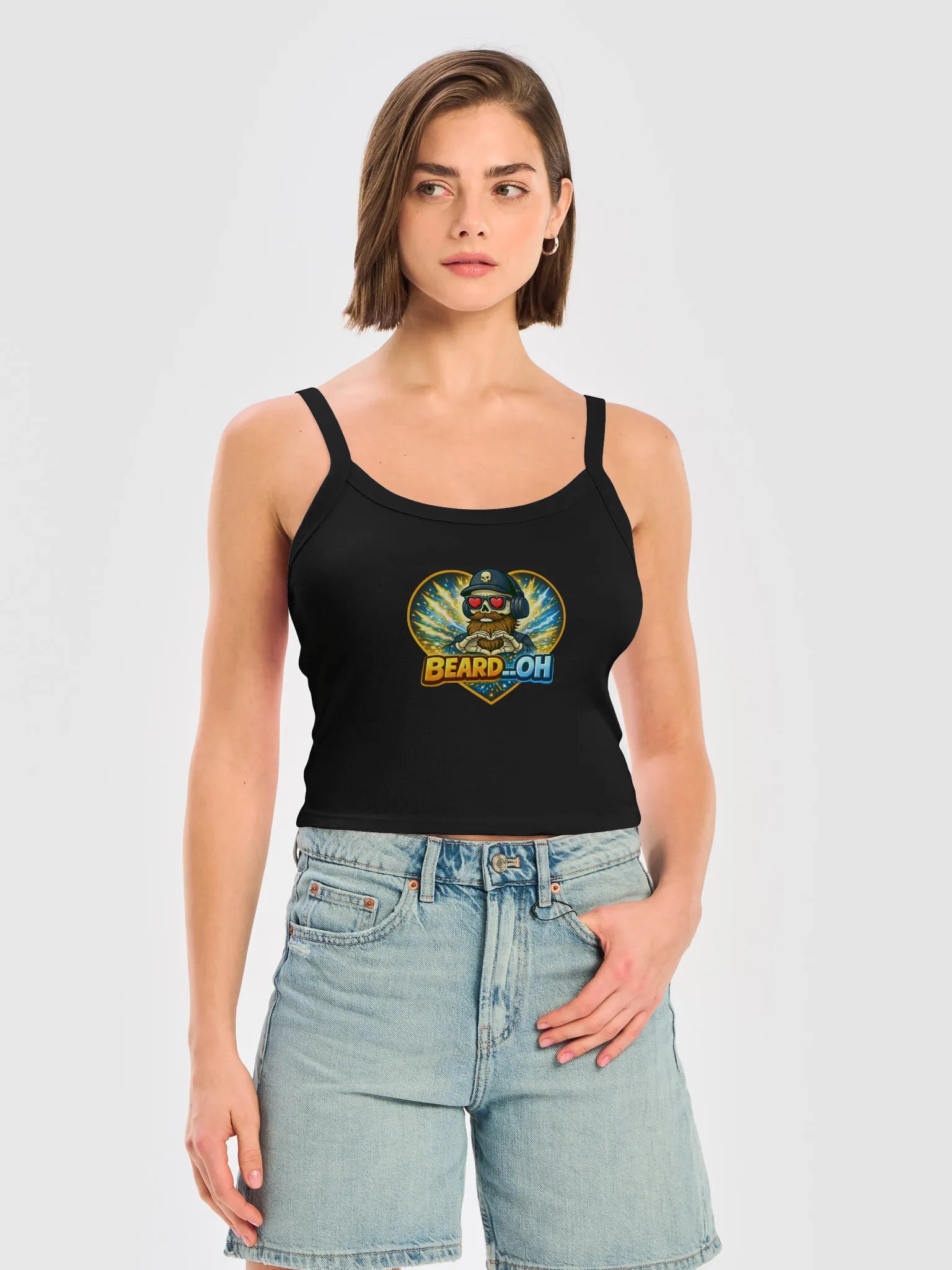 Beard__Oh Micro-Rib Tank Top product image (2)