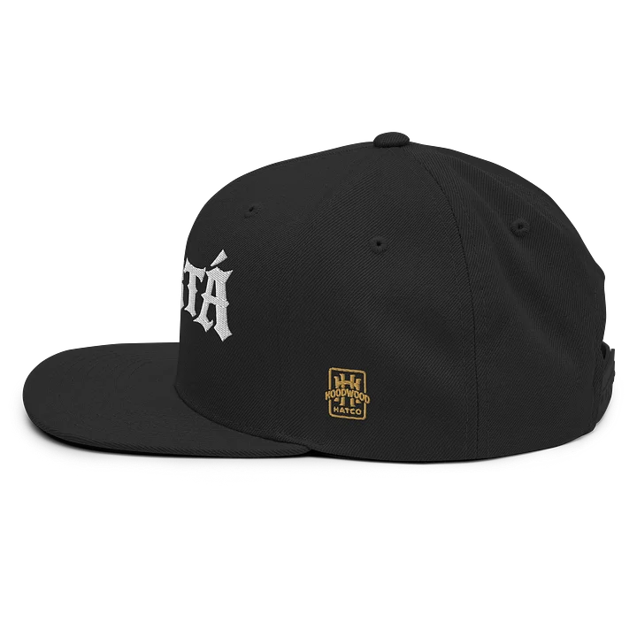 OMERTÀ - embroidered 6 panel Flatbill snapback product image (8)