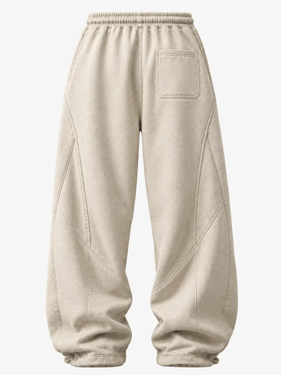 Beige Cotton Christ Heavyweight Pants product image (2)