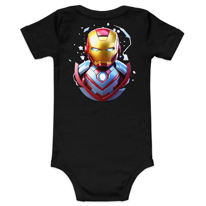 BABY IRONMAN SHORT SLEEVE ONE PIECE product image (2)